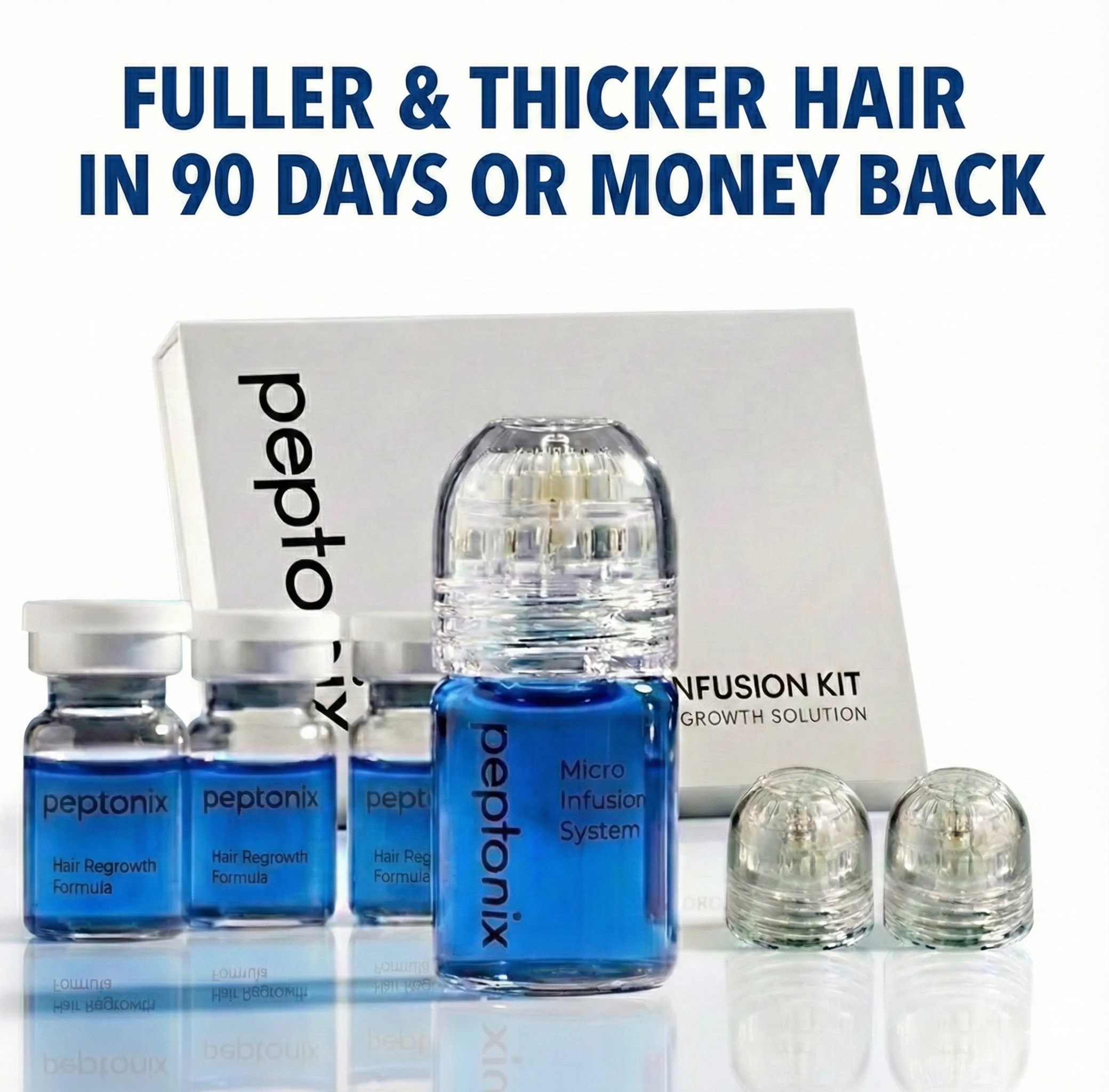 Micro-Infusion Peptide System For Hair Regrowth.